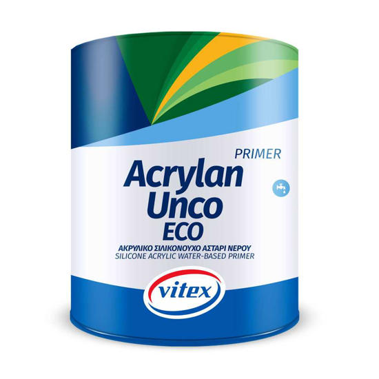 Εικόνα της Vitex Αστάρι Acrylan Unco Eco Οικολογικό Σιλικονούχο Μικρονιζέ Ακρυλικό Αστάρι Νερού 15lt