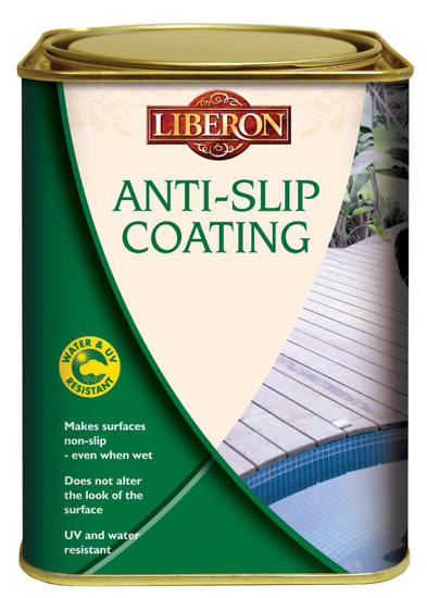 Εικόνα της Anti-Slip Coating Liberon 1lt διάφανο σατινέ