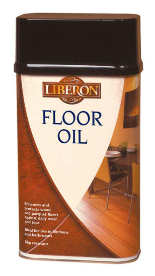 Εικόνα της Floor Oil 1lt διάφανο σατινέ
