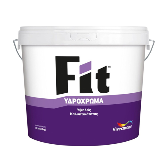 Εικόνα της Vivechrom Fit Υδρόχρωμα Χρώμα Ματ για Συχνό Βάψιμο Νερού Λευκό