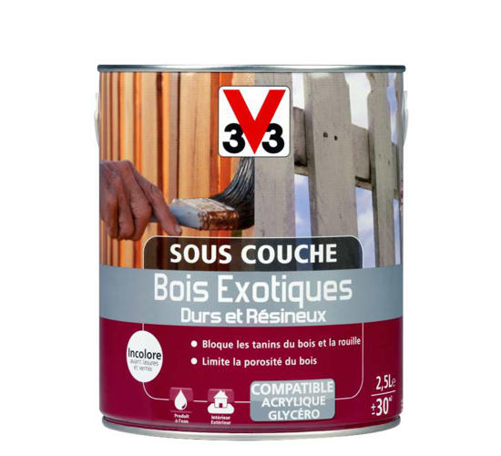 Εικόνα της 3v3 Sous-Couche Bois Exotique Άχρωμο Aστάρι για Εξωτικό Ξύλο