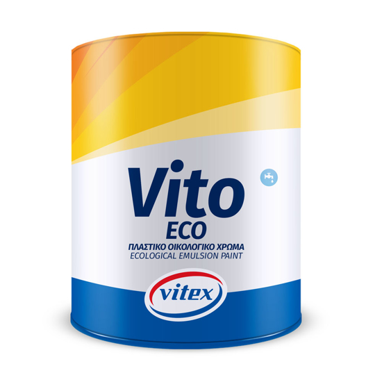 Εικόνα της Vitex Vito Οικολογικό Οικονομικό Πλαστικό Ματ Χρώμα Λευκό Εσωτερικής Χρήσης