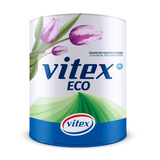 Εικόνα της Vitex Eco Κορυφαίας Ποιότητας Οικολογικό Πλαστικό Χρώμα Λευκό Ματ