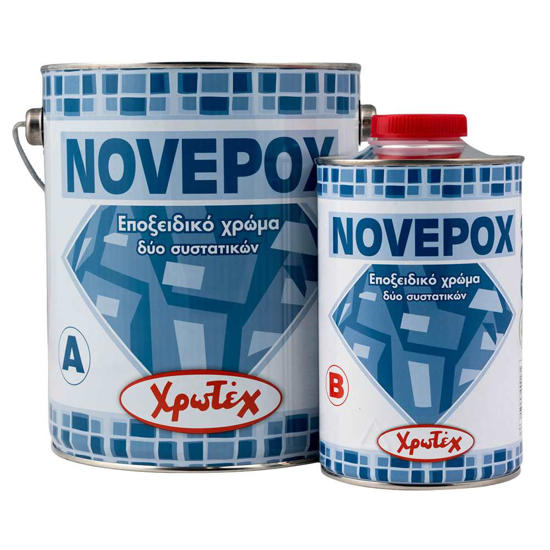 Εικόνα της Χρωτέχ Novepox Εποξειδικό Χρώμα 2 Συστατικών Γυαλιστερό