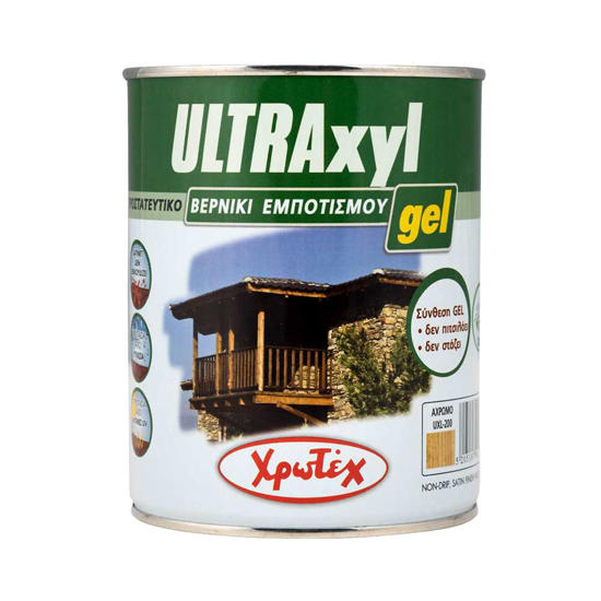 Εικόνα της Χρωτέχ Βερνίκι Εμποτισμού Ultraxyl Gel 0.75lt Διάφανο