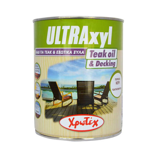 Εικόνα της Chrotex Ultraxyl Teak Oil & Decking Άχρωμο Ματ