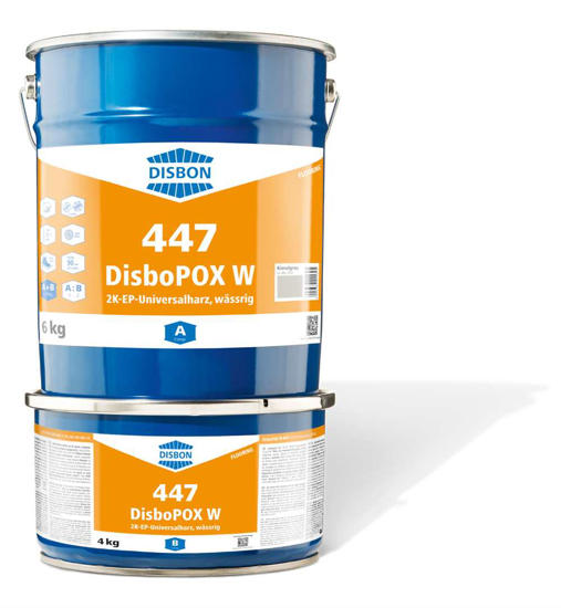 Εικόνα της Caparol Disbopox 447 W Εποξειδικό Χρώμα Δαπέδου Νερού Δύο Συστατικών Σατινέ Λευκό