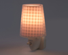 Εικόνα της VICHY PINK πρίζας νυκτός λάμπα LED (συμπεριλαμβάνεται)