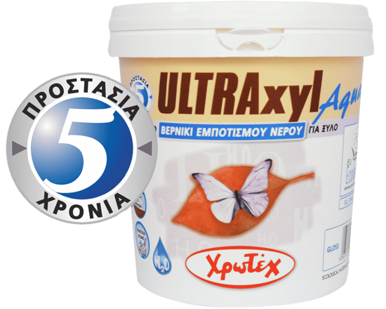 Εικόνα της Χρωτέχ Ultraxyl Aqua Gloss Βερνίκι Εμποτισμού Νερού Ματ