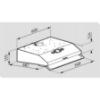 Εικόνα της Pyramis Essential Απλός με 2 Μοτέρ Ελεύθερος Απορροφητήρας 60cm Λευκός