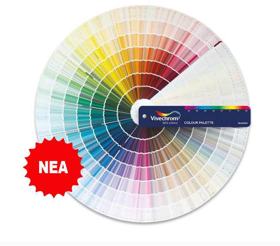 Εικόνα της Βεντάλια Colour Palette Vivechrom