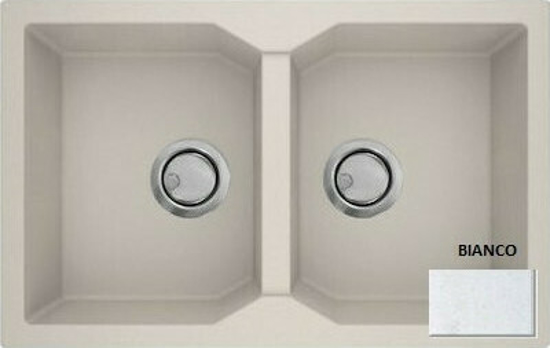 Εικόνα της Sanitec Ultra Granite 818 86 2B BIANCO 30 Ένθετος