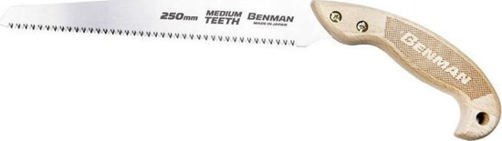 Εικόνα της Benman Πριόνι Χειρός Κλάδου Μεσαίο Τριπλό Δόντι 30cm