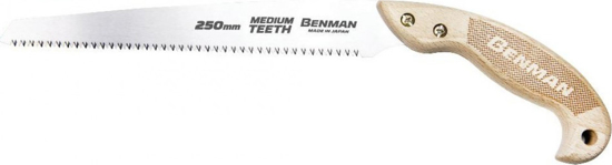 Εικόνα της Benman Πριόνι Χειρός Κλάδου Μεσαίο Τριπλό Δόντι 25cm