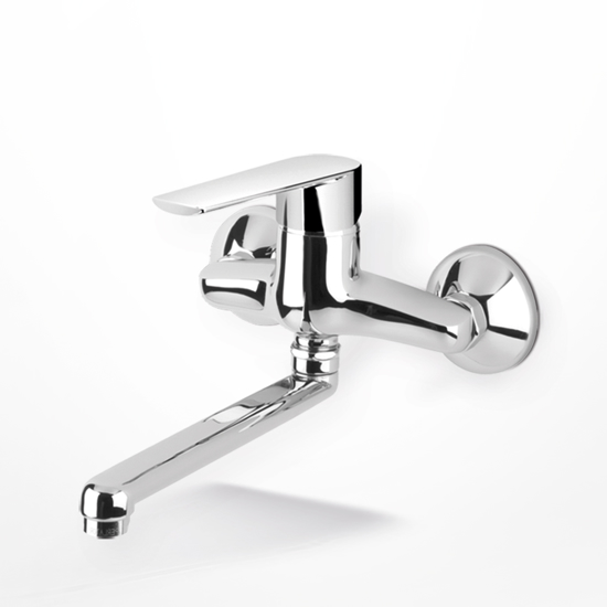 Εικόνα της Eurorama Μπαταρία Νεροχύτη Τοίχου Viva