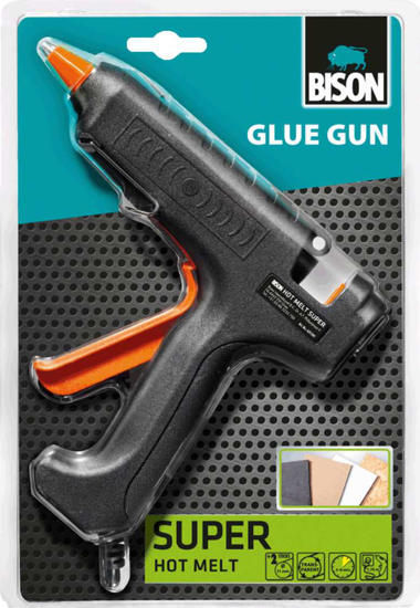 Εικόνα της Bison Glue Gun Super Πιστόλι Θερμοκόλλησης 60W για Ράβδους Σιλικόνης 11mm
