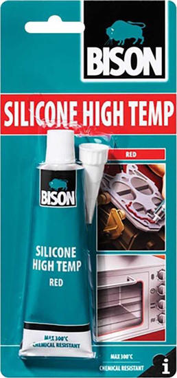 Εικόνα της Bison 66528 Φλαντζόκολλα Υψηλής Θερμοκρασίας Κόκκινη 60ml
