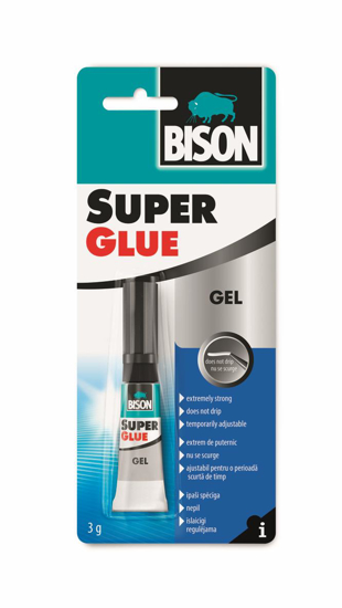 Εικόνα της Bison Κόλλα Gel Στιγμής Super Glue 3gr