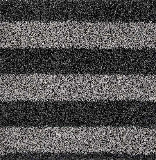 Εικόνα της NewPlan Πλαστικό Δάπεδο Spaghetti 12mm Grey Black 1.22μέτρα (12,20m² το ρολλό)