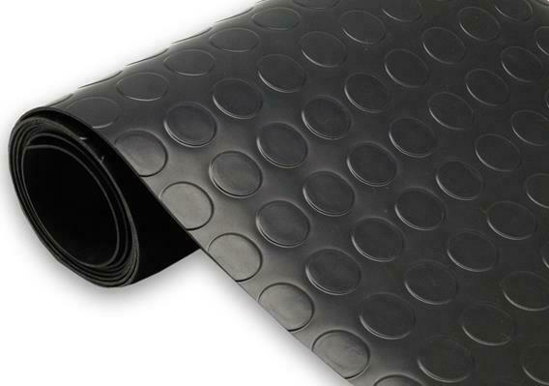 Εικόνα της WonderFloor Πλαστικό δάπεδο Τάπα 1.5mm Black 2μετρο (40m² το ρολλό)
