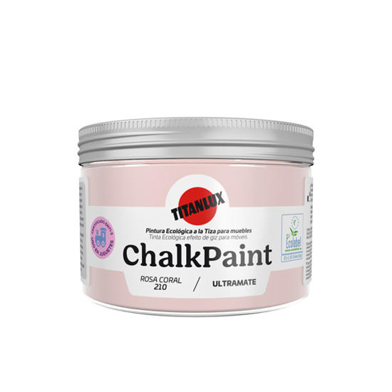 Εικόνα της Titanlux Chalk Paint Χρώμα Κιμωλίας 210 Rosa Carol