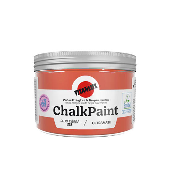 Εικόνα της Titanlux Chalk Paint Χρώμα Κιμωλίας 213 Rojo Tiera