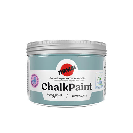 Εικόνα της Titanlux Chalk Paint Χρώμα Κιμωλίας 221 Verde Oliva