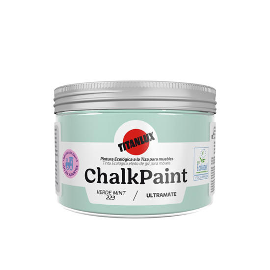 Εικόνα της Titanlux Chalk Paint Χρώμα Κιμωλίας 223 Verde Mint
