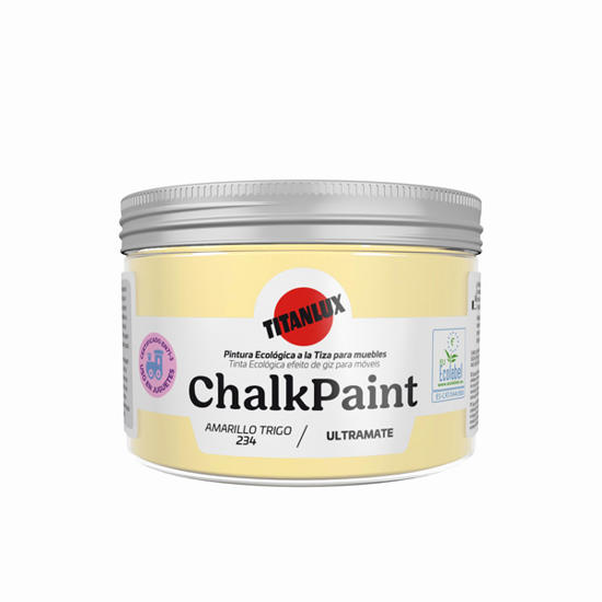 Εικόνα της Titanlux Chalk Paint Χρώμα Κιμωλίας 234 Amarillo Trigo