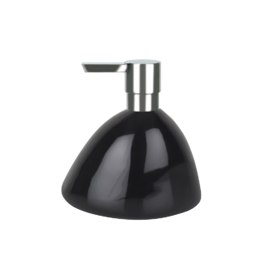 Εικόνα της Spirella Etna Shiny Stone Dispenser - 16113 Black