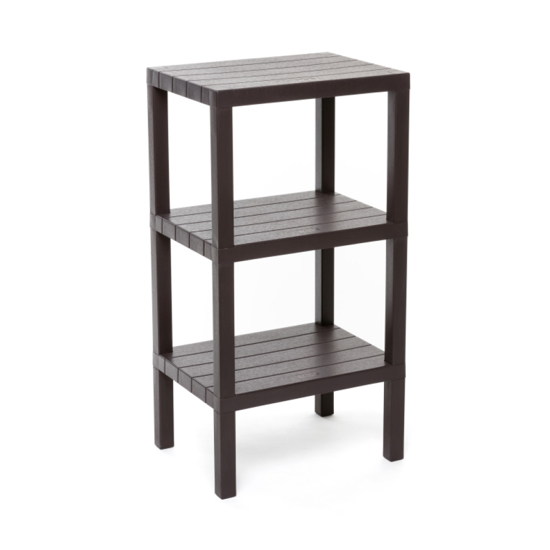 Εικόνα της ΡΑΦΙΕΡΑ LOMBOK 3 ΕΠΙΠΕΔΑ ΚΑΦΕ 38x29x73.5