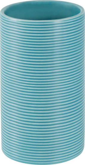 Εικόνα της Spirella Tube Ribbed Ποτήρι - 18509 Acqua