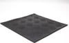 Εικόνα της NewPlan Δάπεδο Καουτσούκ 9005 3mm Checker Λαμαρίνα 1μέτρο  (10m² το ρολλό)