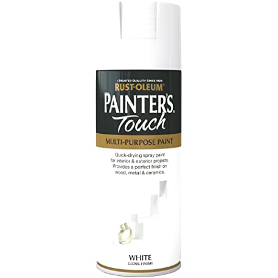 Εικόνα της Painter's Touch Spray Λευκό Γυαλιστερό 400ml