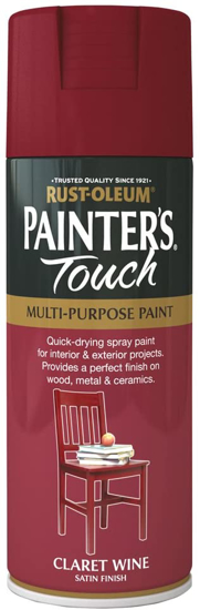 Εικόνα της RustOleum Painter's Touch Σπρέι Claret Wine Σατινέ 400ml