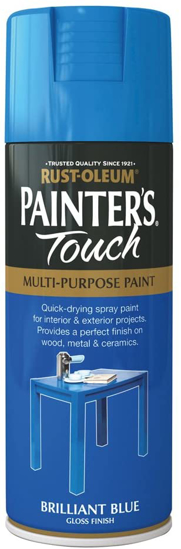 Εικόνα της RustOleum Painter's Touch Σπρέι Brilliant Blue Γυαλιστερό 400ml