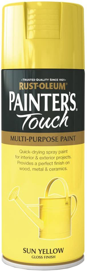 Εικόνα της RustOleum Painter's Touch Σπρέι Sun Yellow Γυαλιστερό 400ml