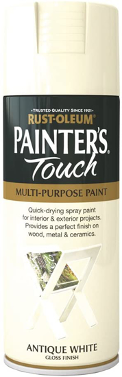 Εικόνα της Painter's Touch Spray Antique White Γυαλιστερό 400ml