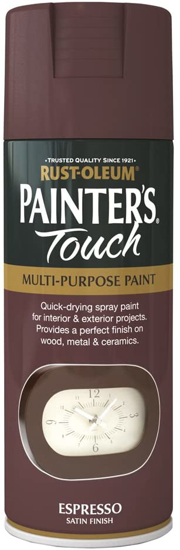 Εικόνα της RustOleum Painter's Touch Σπρέι Espresso Σατινέ 400ml