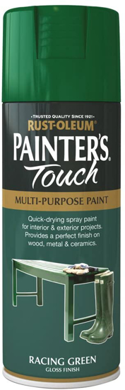 Εικόνα της RustOleum Painter's Touch Σπρέι Racing Green Γυαλιστερό 400ml