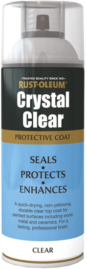 Εικόνα της Σπρέι προστασίας Crystal Clear Spray Σατινέ 400ml