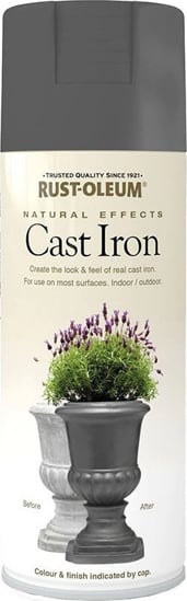 Εικόνα της Σπρέι Βαφής Τεχνοτροπίας Natural Effects Cast Iron Metallic 400ml
