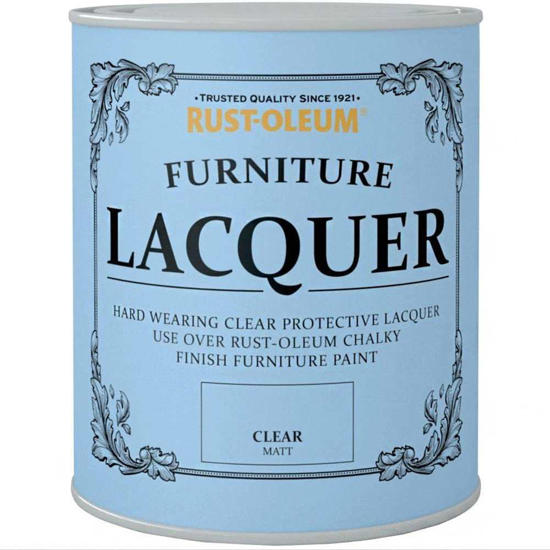 Εικόνα της Furniture Lacquer Paint Clear Ματ 750ml