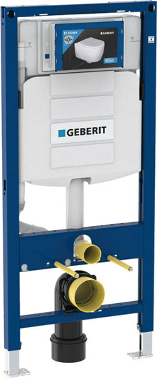 Εικόνα της Geberit Sigma Duofix Εντοιχιζόμενο Πλαστικό Καζανάκι Ορθογώνιο Χαμηλής Πίεσης