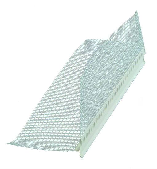 Εικόνα της Vitextherm Προφίλ Νεροσταλάκτη PVC 10 cm X 10 cm X 2,5 m