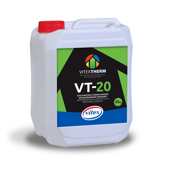 Εικόνα της Vitextherm VT-20 Πρόσμικτο Γαλάκτωμα Κονιάματος 5 kg