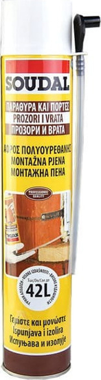 Εικόνα της Soudal Fill & Fix Foam Αφρός Πολυουρεθάνης Χειρός Υψηλής Διόγκωσης