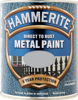 Εικόνα της Hammerite Χρώμα 3 σε 1 Απευθείας στην Σκουριά Μεταλιζέ Μπλε-Γκρι 750ml