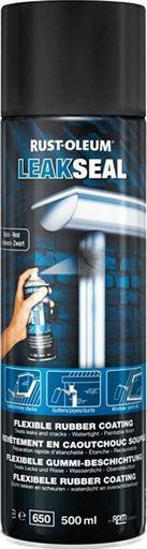 Εικόνα της Rust-Oleum LeakSeal Spray Black Σφραγιστικό Ρωγμών Και Διαρροών 500ml