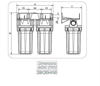 Εικόνα της Aqua Duplex Standard Model 9"3/4 Για Εσωτερική Εγκατάσταση